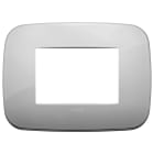 VIMAR - PLACCA ROUND 3M CROMO 19683.28