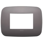 VIMAR - PLACCA ROUND 3M NICHEL DARK