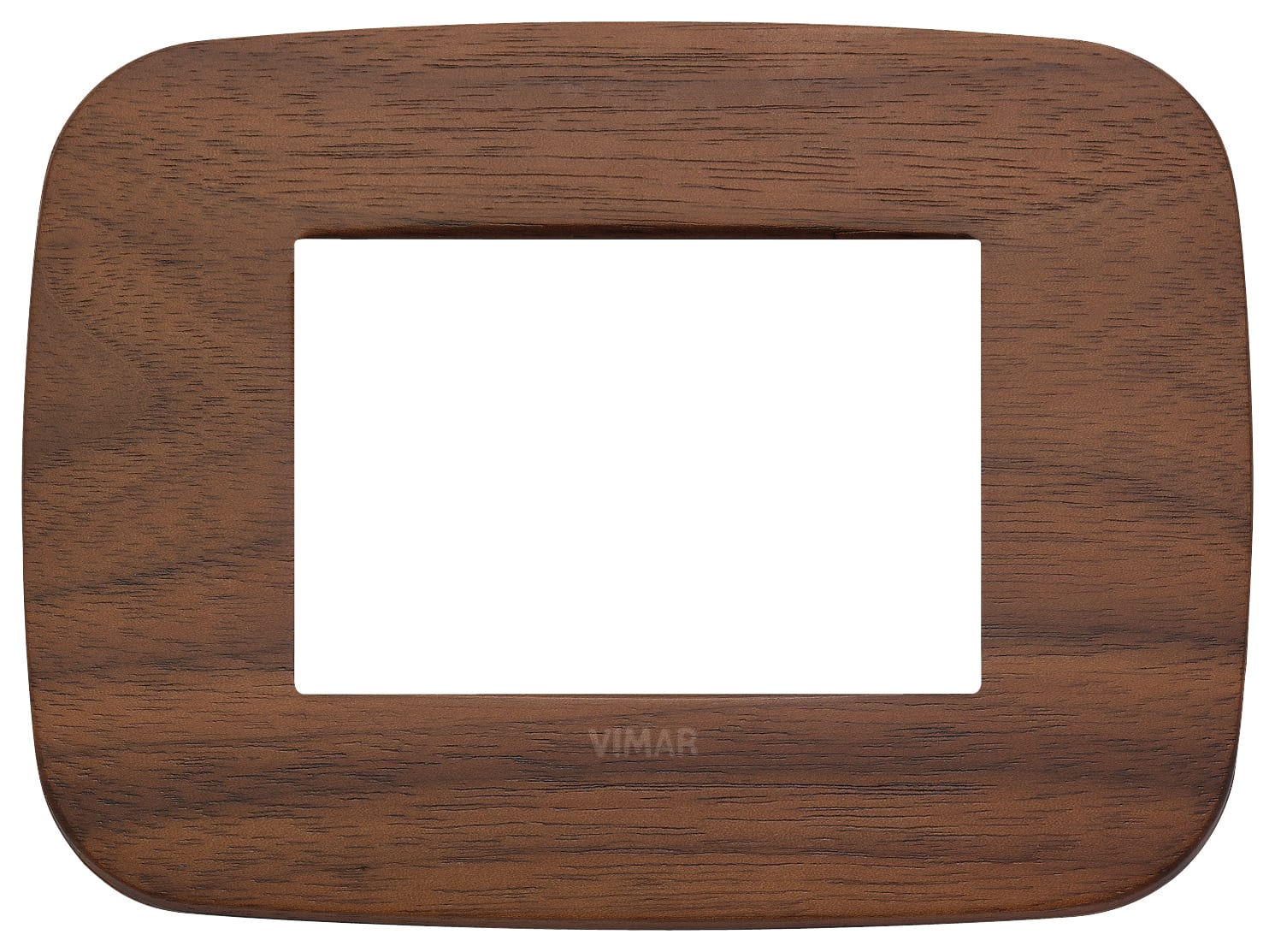 VIMAR - PLACCA ROUND 3M NOCE 19683.51