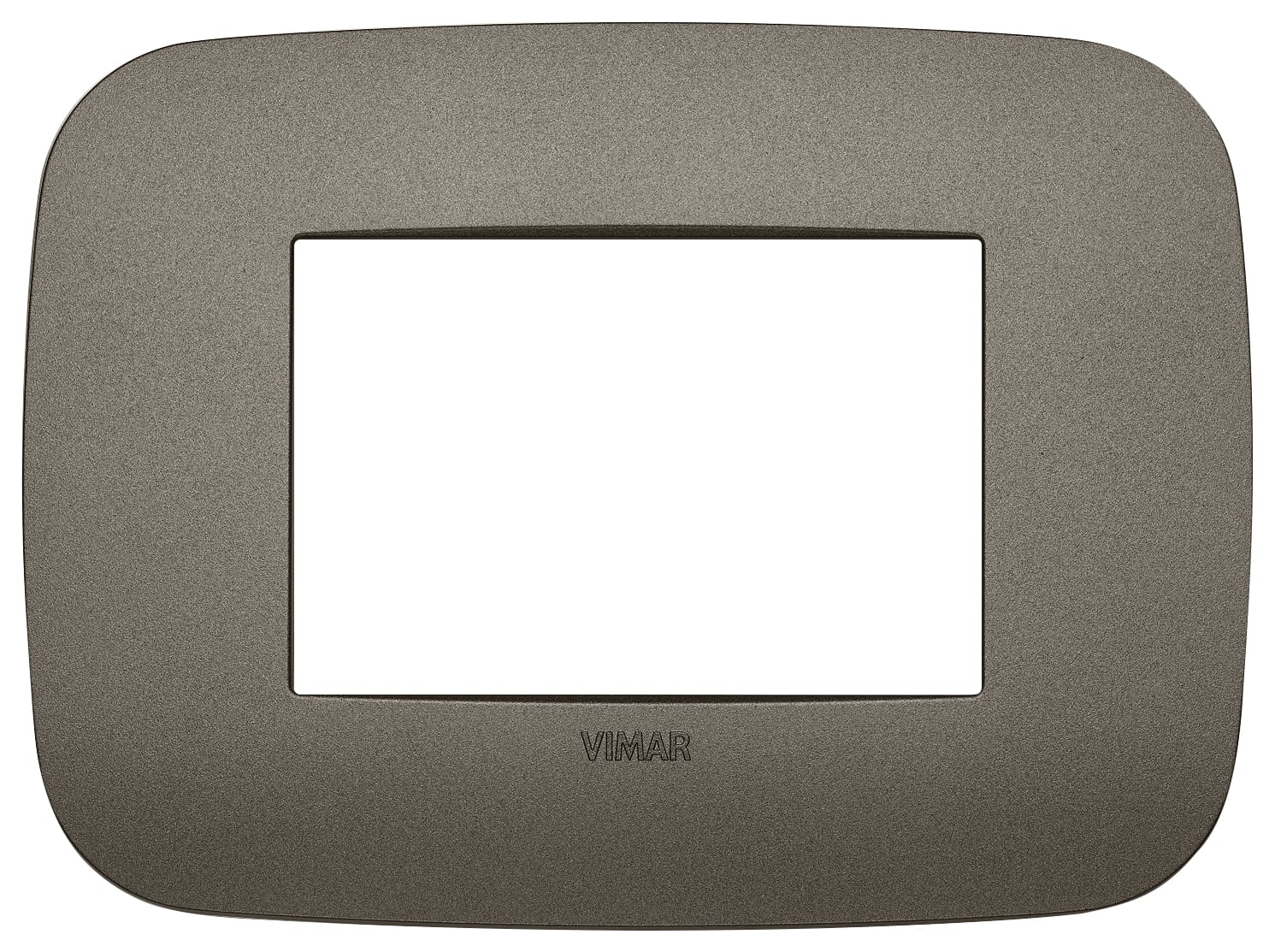 VIMAR - PLACCA ROUND 3M METAL