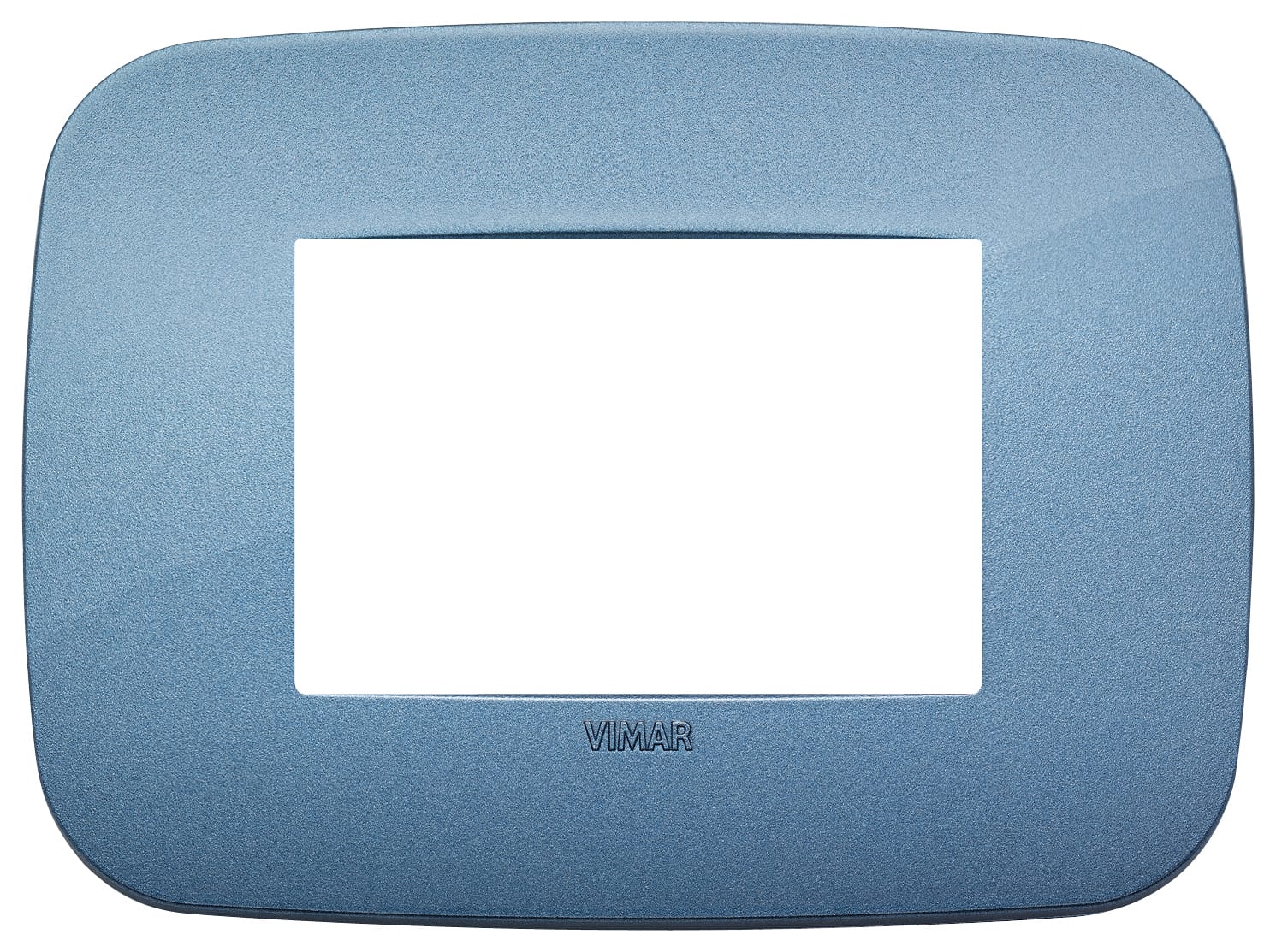 VIMAR - PLACCA ROUND 3M BLU