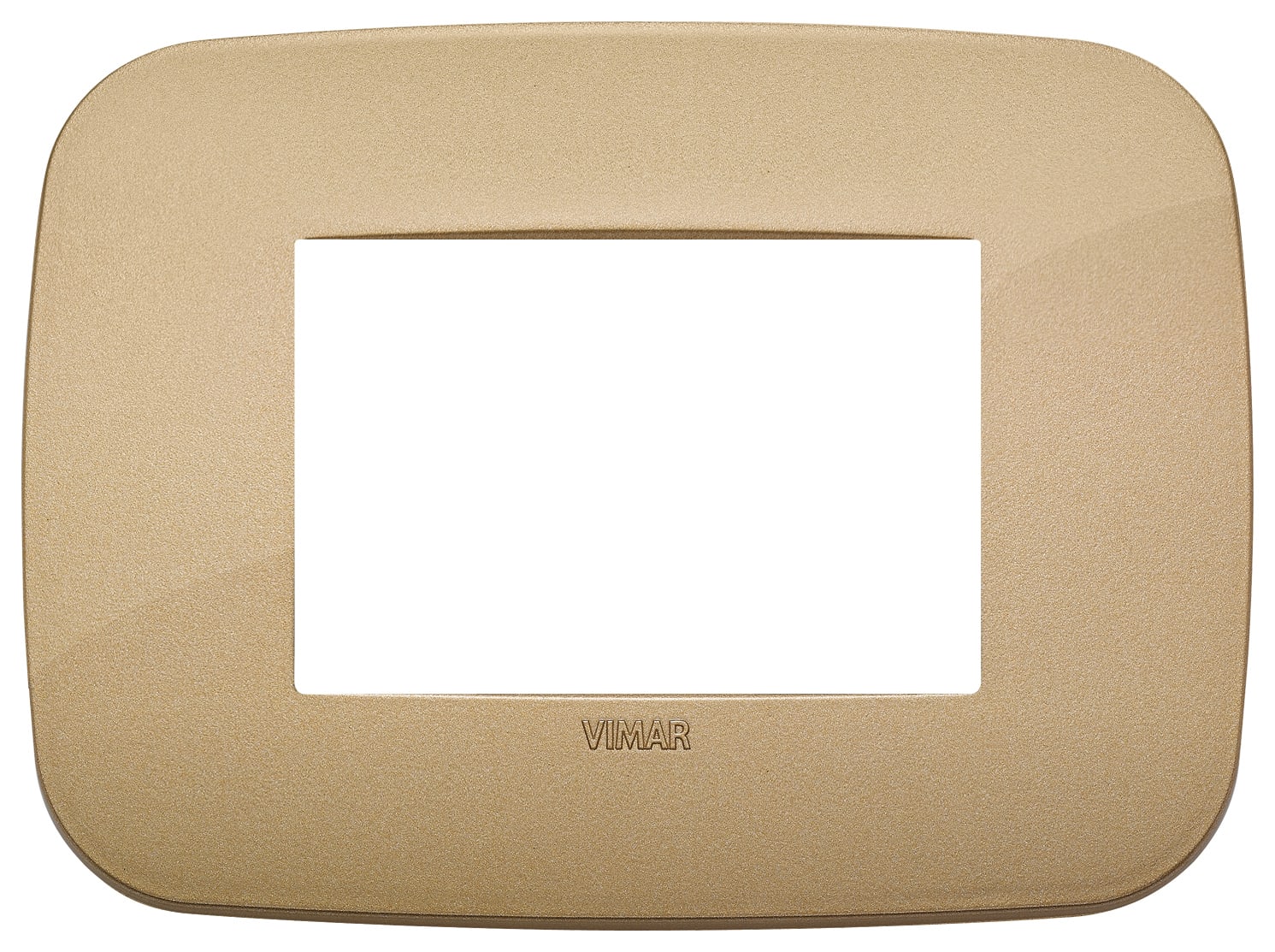 VIMAR - PLACCA ROUND 3M ORO ANTICO