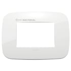 VIMAR - PLACCA ROUND 3M ANTIBATTERICO BIANCO 19683.AB.84