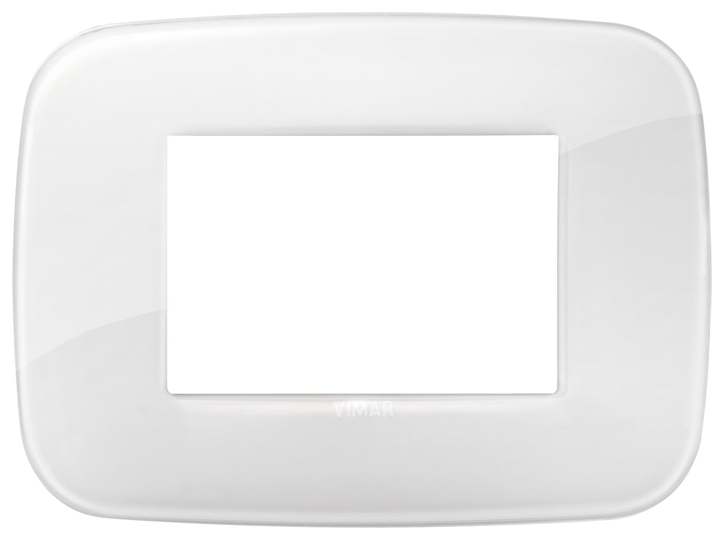 VIMAR - PLACCA ROUND 3M REFLEX GHIACCIO TOT.LOOK 19683.B66