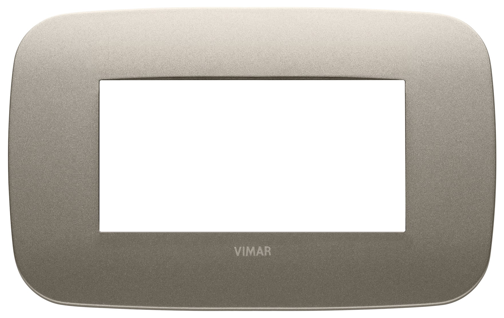 VIMAR - PLACCA ROUND 4M CHAMPAGNE MATT 19684.13