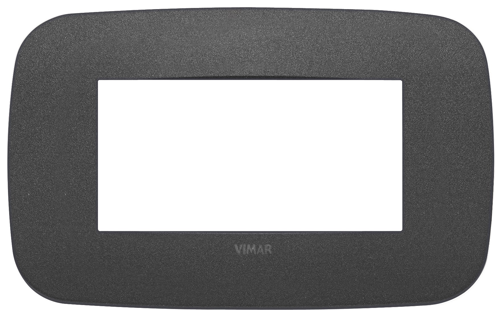 VIMAR - PLACCA ROUND 4M GRAFITE MATT 19684.21