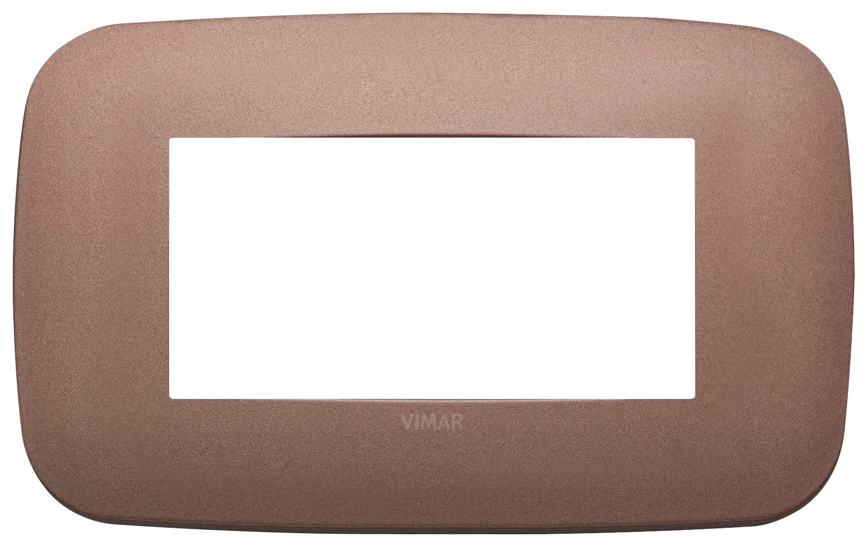 VIMAR - PLACCA ROUND 4M BRONZO MATT 19684.24