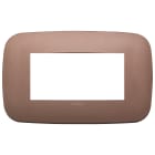 VIMAR - PLACCA ROUND 4M BRONZO MATT 19684.24