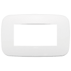 VIMAR - PLACCA ROUND 4M POLAR MATT 19684.26