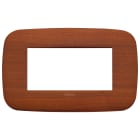 VIMAR - PLACCA ROUND 4M CILIEGIO