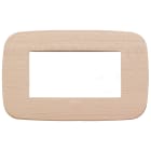 VIMAR - PLACCA ROUND 4M ACERO