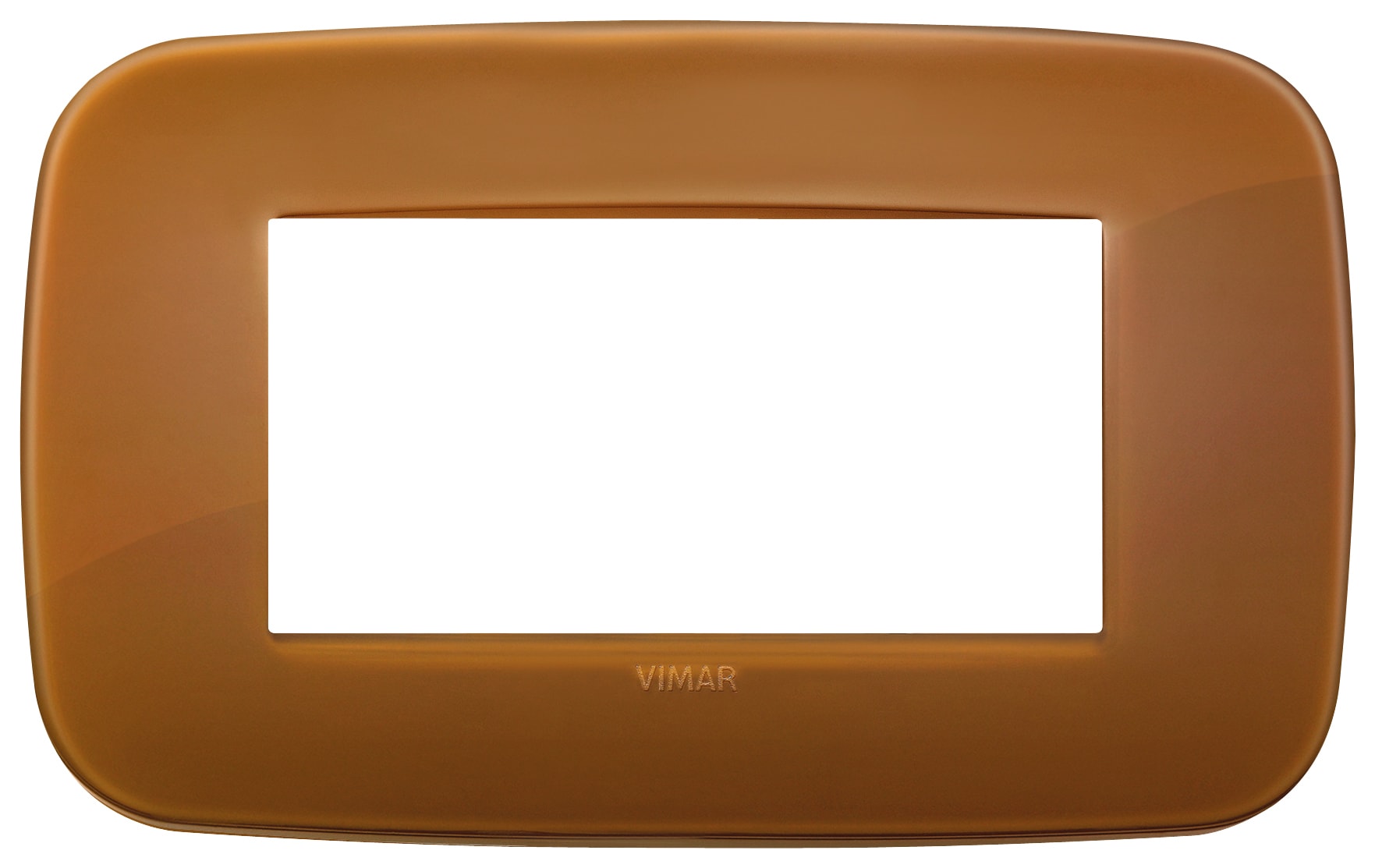 VIMAR - PLACCA ROUND 4M REFLEX CARAMEL