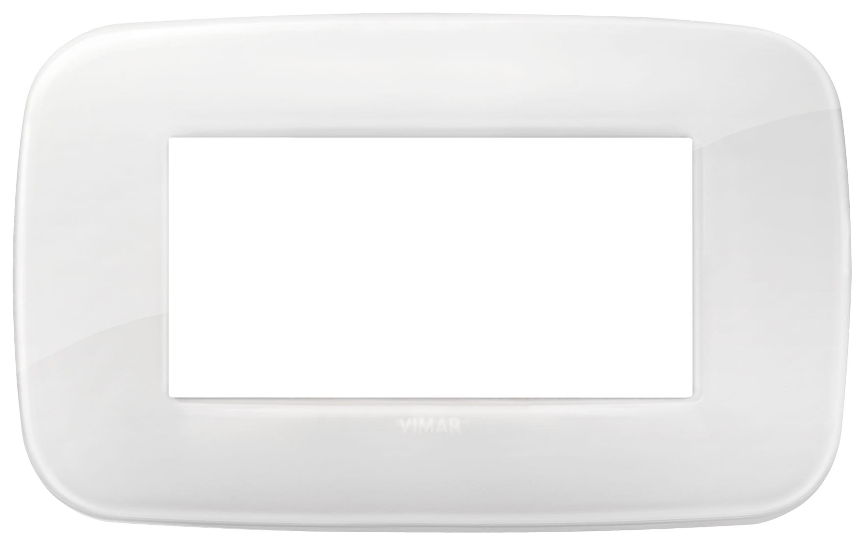 VIMAR - PLACCA ROUND 4M REFLEX GHIACCIO