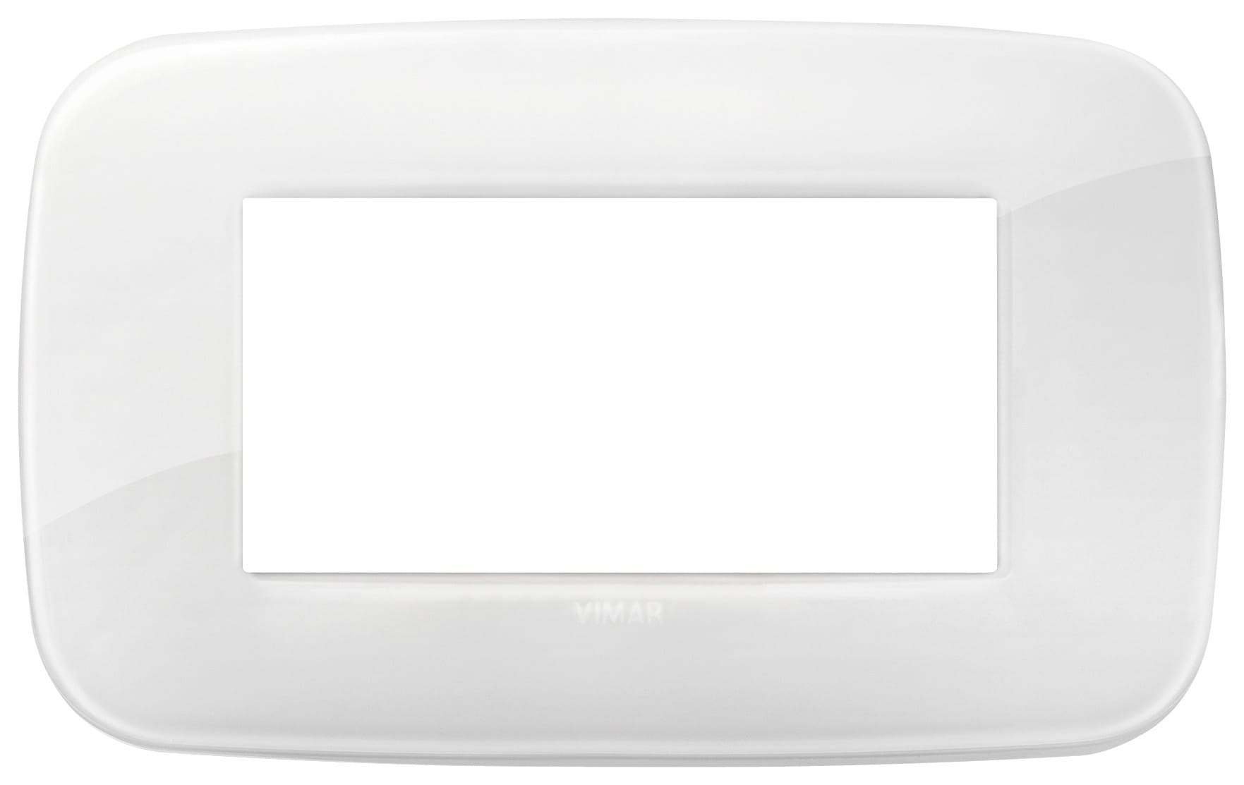 VIMAR - PLACCA ROUND 4M REFLEX GHIACCIO TOT.LOOK 19684.B66