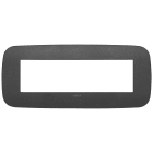 VIMAR - PLACCA ROUND 7M GRAFITE MATT 19687.21