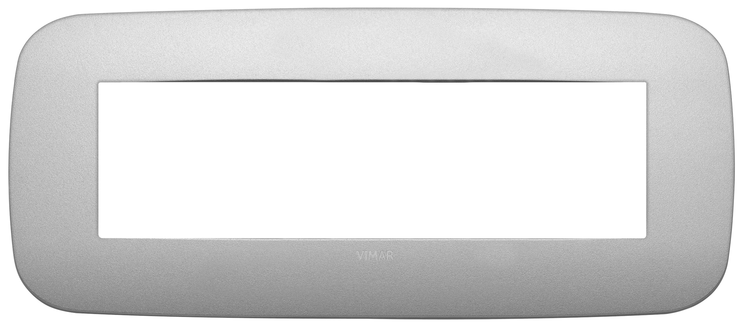 VIMAR - PLACCA ROUND 7M ARGENTO MATT 19687.23