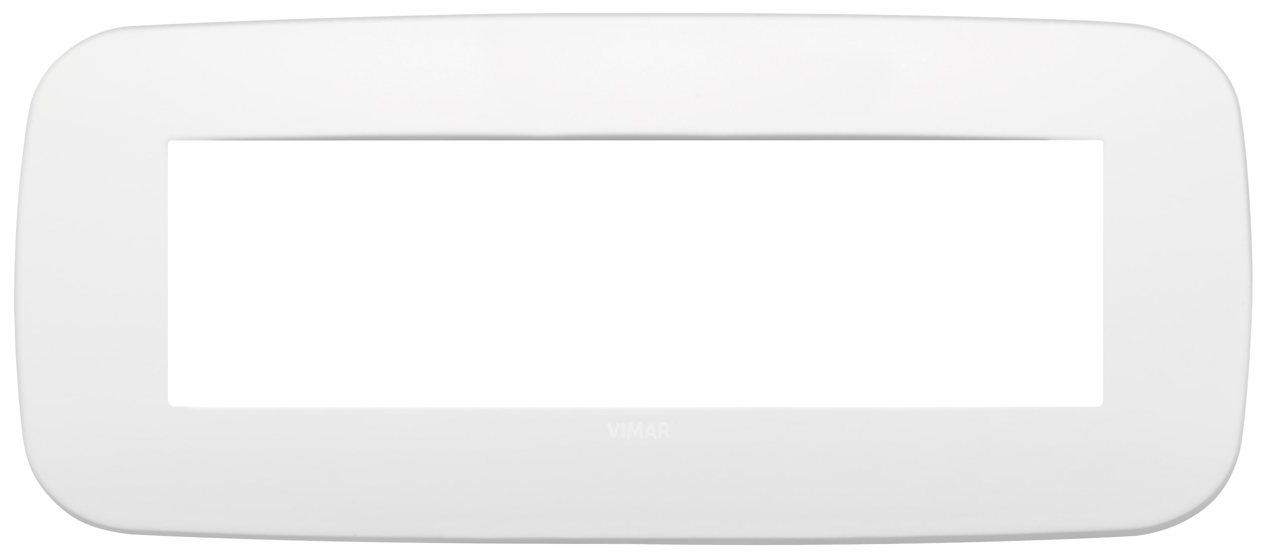 VIMAR - PLACCA ROUND 7M POLAR MATT 19687.26