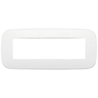 VIMAR - PLACCA ROUND 7M POLAR MATT 19687.26