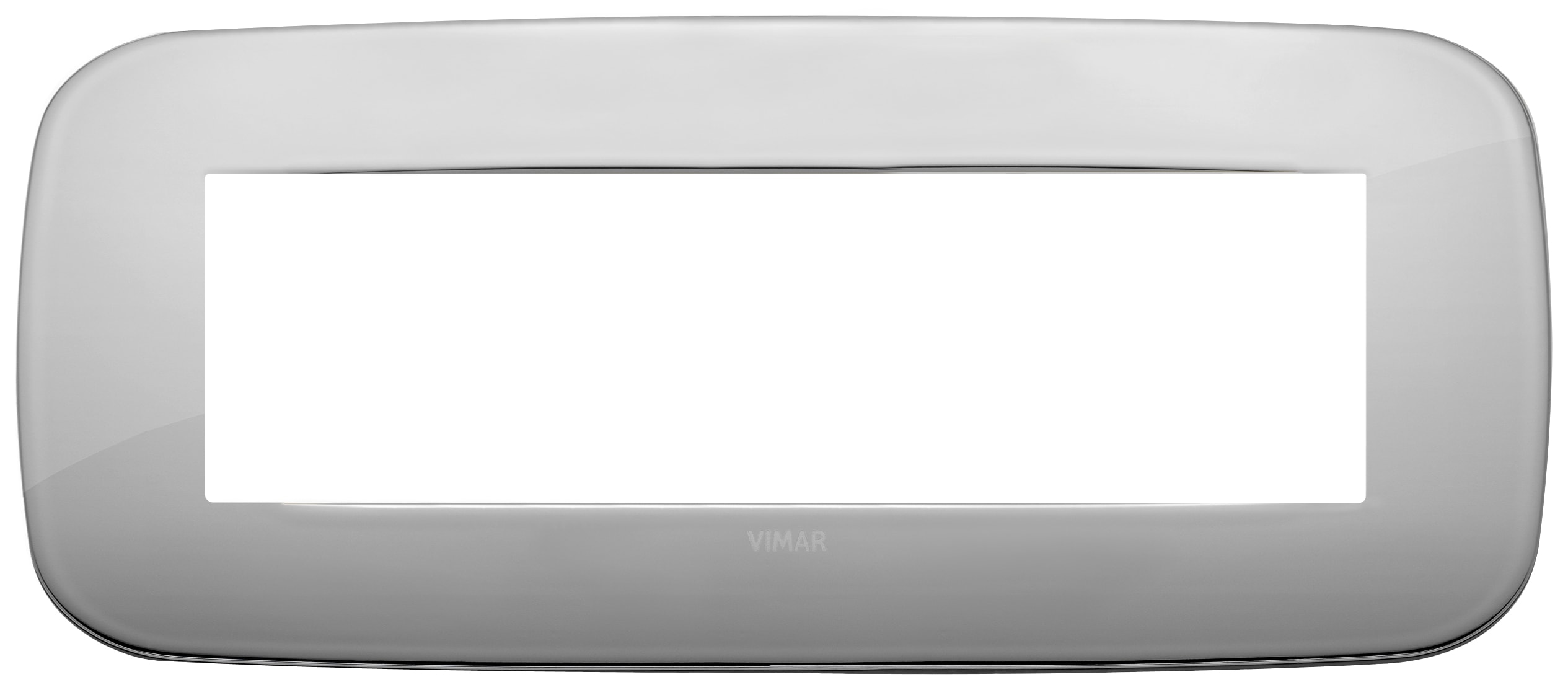 VIMAR - PLACCA ROUND 7M CROMO