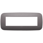 VIMAR - PLACCA ROUND 7M NICHEL DARK 19687.29