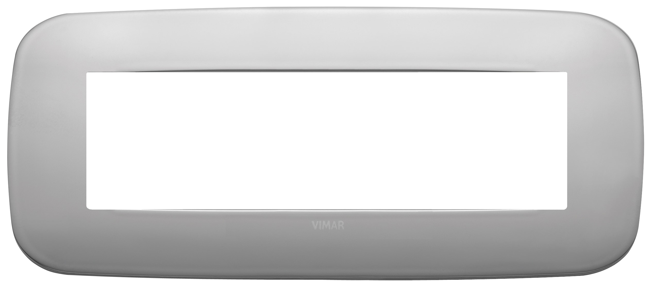 VIMAR - PLACCA ROUND 7M NICHEL MATT