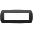 VIMAR - PLACCA ROUND 7M NERO 19687.81