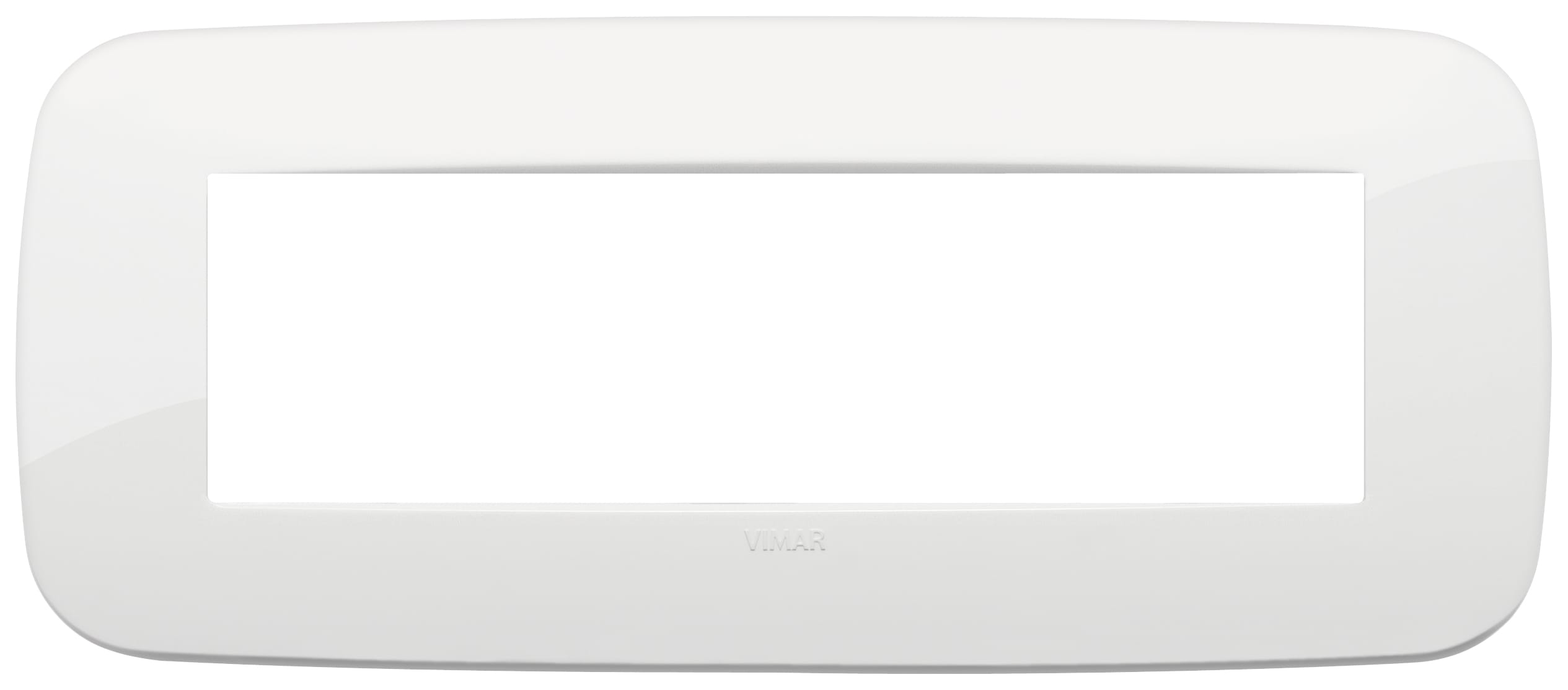 VIMAR - PLACCA ROUND 7M BIANCO