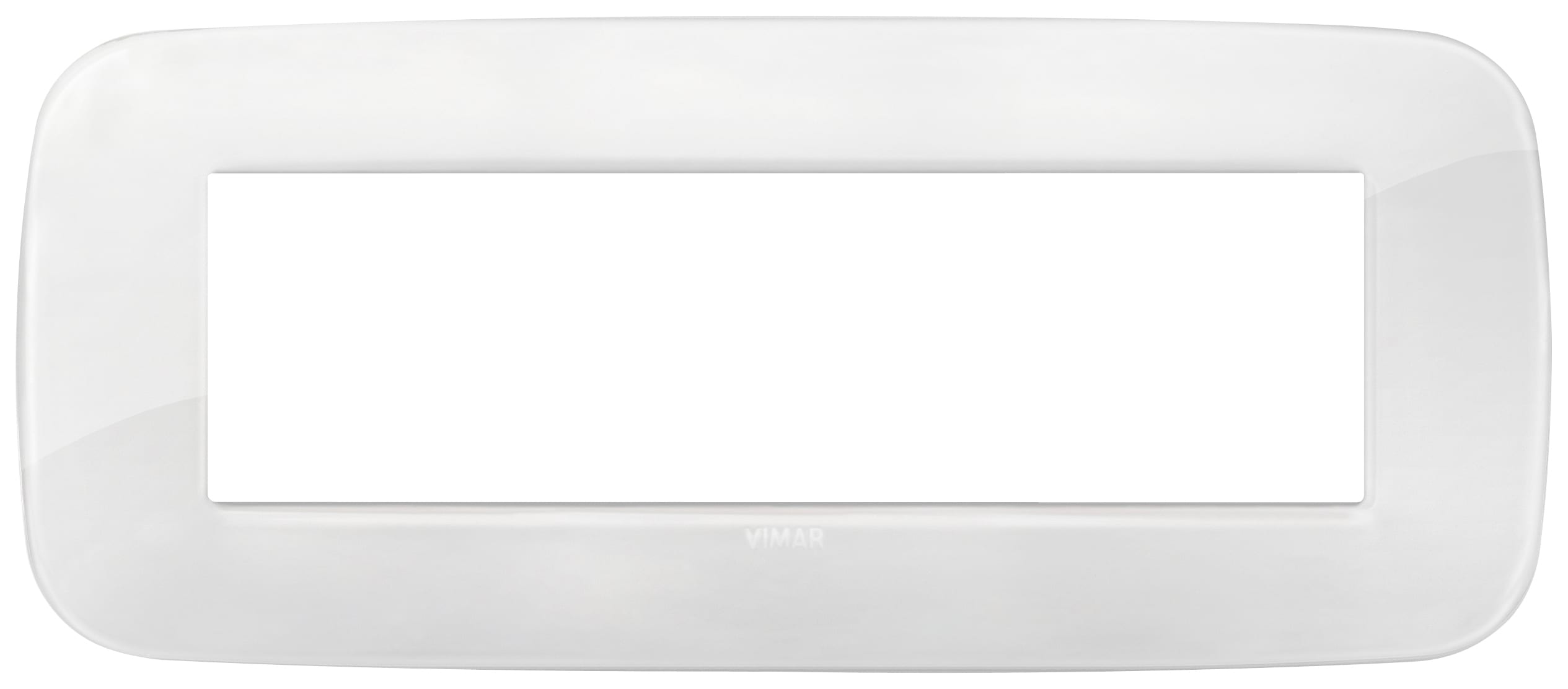 VIMAR - PLACCA ROUND 7M REFLEX GHIACCIO TOT.LOOK 19687.B66