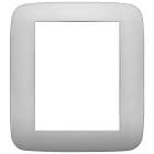 VIMAR - PLACCA ROUND 8M ARGENTO MATT 19698.23