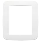 VIMAR - PLACCA ROUND 8M POLAR MATT 19698.26