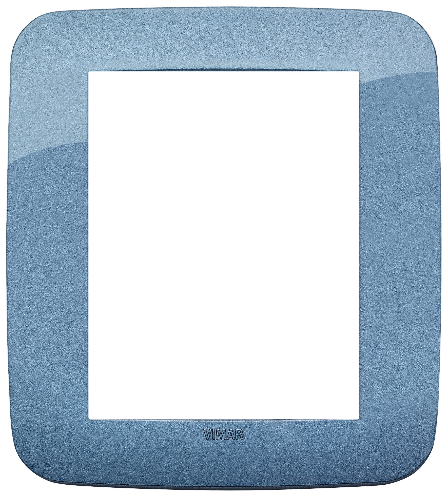 VIMAR - PLACCA ROUND 8M BLU 19698.86