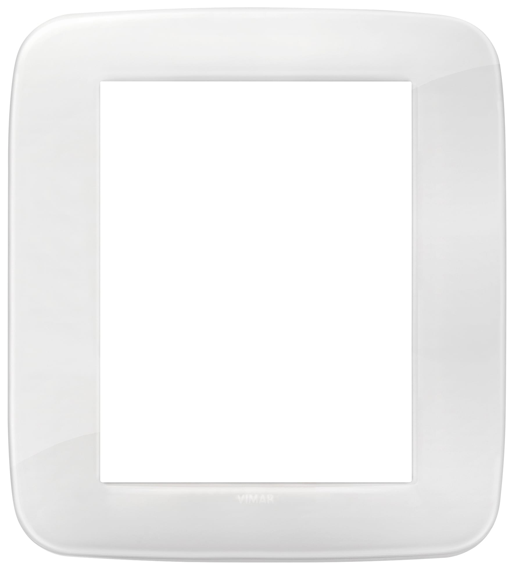 VIMAR - PLACCA ROUND 8M REFLEX GHIACCIO TOT.LOOK