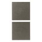 VIMAR - DUE MEZZI TASTI 1M FISSI NEUTRI METAL