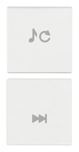 VIMAR - DUE MEZZI TASTI 1M SORG./TRACCIA BIANCO