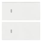 VIMAR - DUE MEZZI TASTI 2M NEUTRO PERS. BIANCO