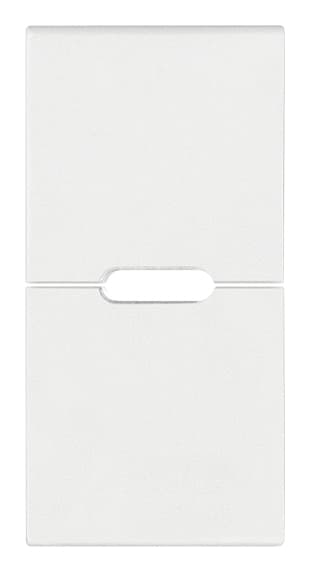 VIMAR - DUE MEZZI TASTI 1M NEUTRO PERS. BIANCO 19755.B