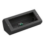 VIMAR - Scatola da Tavolo Grigio Inclinata per 7 Moduli con Supporto e Placca 19787