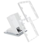 VIMAR - Base da tavolo 8M bianco inclinata 8 moduli cornice placca Arké Classic Round