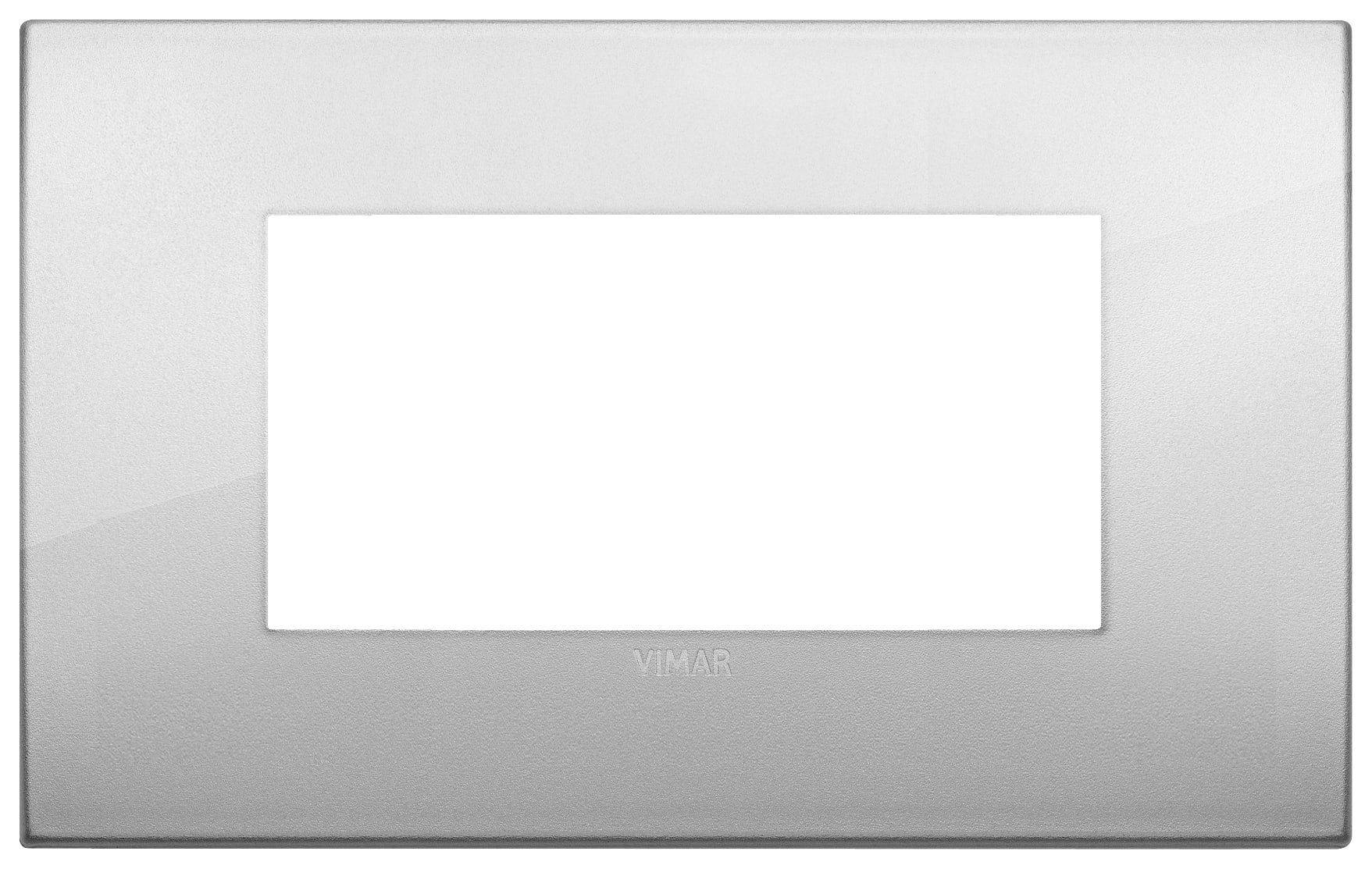 VIMAR - PLACCA FIT 4M ARGENTO 19954.03