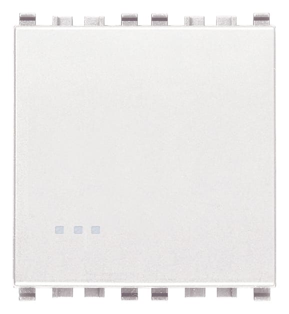 VIMAR - PULSANTE 1P NO 10A 2M BIANCO 20008.2.B