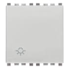 VIMAR - PULSANTE 1P NO 10A 2M LUCE NEXT 20008.2.L.N
