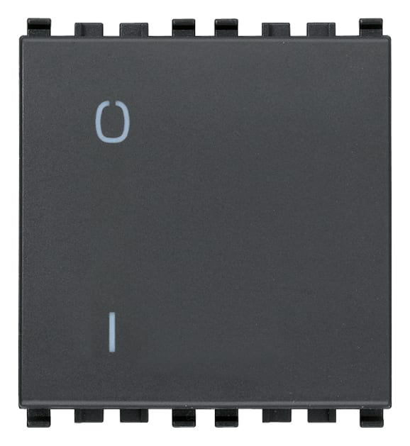 VIMAR - INTERRUTTORE 2P 16AX 2M GRIGIO 20015.2
