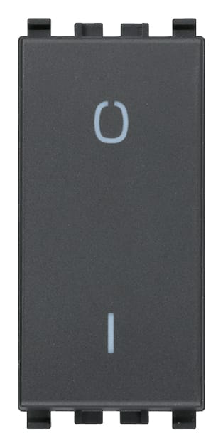 VIMAR - INTERRUTTORE 2P 16AX GRIGIO