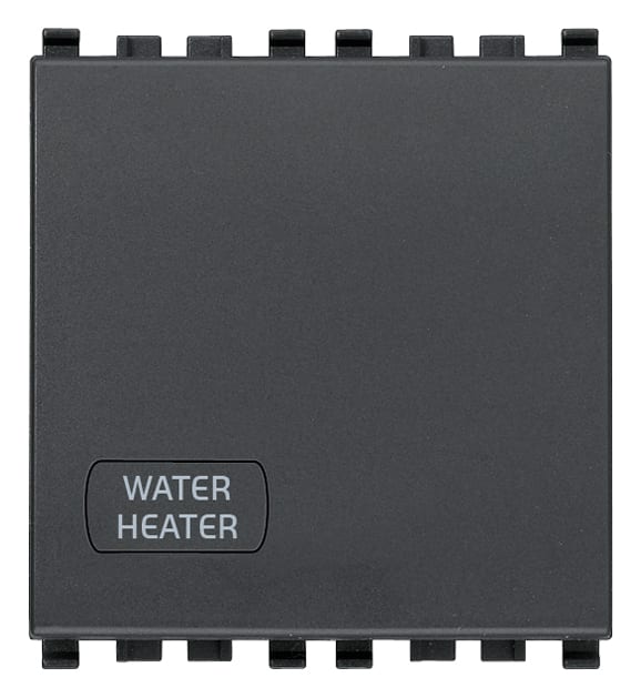VIMAR - INTERRUTTORE 2P 20AX WAT./HEAT.2M GRIGIO