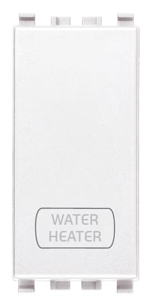 VIMAR - INTERRUTTORE 2P 20AX WATER/HEATER BIANCO 20016.WH.B