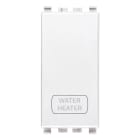 VIMAR - INTERRUTTORE 2P 20AX WATER/HEATER BIANCO 20016.WH.B