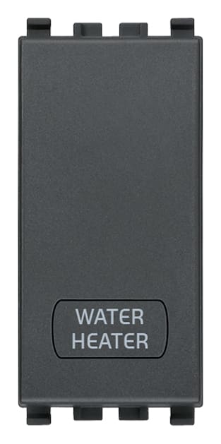 VIMAR - INTERRUTTORE 2P 20AX WATER/HEATER GRIGIO 20016.WH