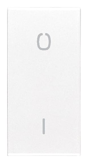 VIMAR - TASTO 1M SIMBOLO O I BIANCO 20021.99.B