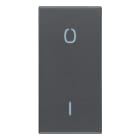 VIMAR - TASTO 1M SIMBOLO O I GRIGIO 20021.99