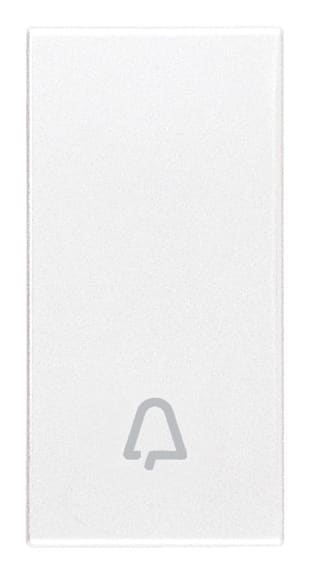 VIMAR - TASTO 1M SIMBOLO CAMPANELLO BIANCO